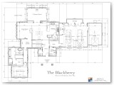 The Blackberry- Floor Plan
copyright 2014, Gen1 Architectural Group, LLC